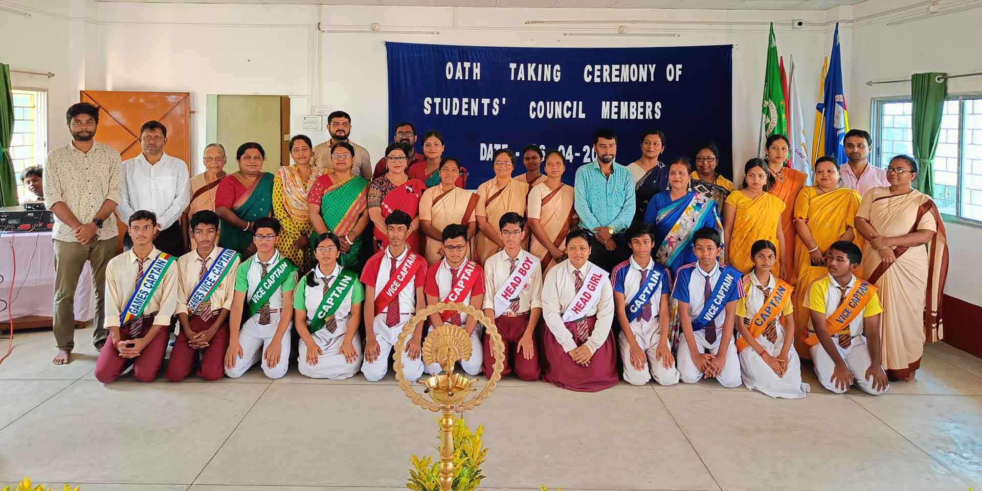 Students at Sacred Heart School